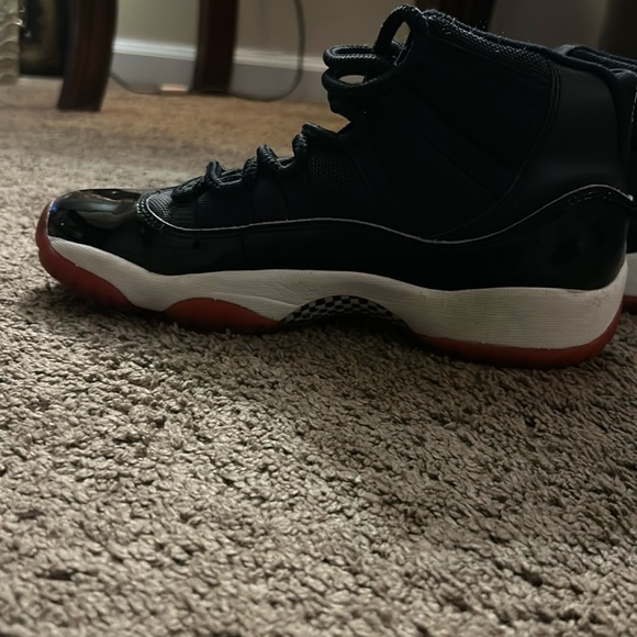AIR Jordan 11 Retro Low ‘Bred’ Sneakers - Picture 3 of 6